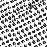 paw pattern vector design