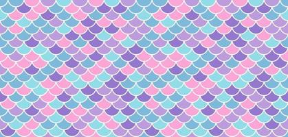 Mermaid scale background. Hologram unicorn iridescent pattern. Fish tail wallpaper. Vector neon print.