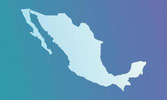 mexico background with blue and purple gradient vector