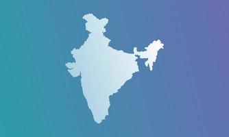india background with blue and purple gradient vector