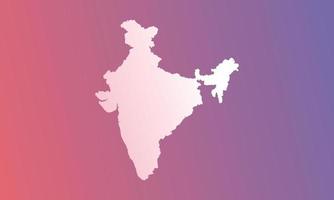 india background with red and purple gradient vector