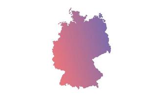 German background with color gradient vector