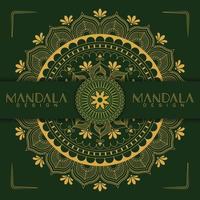 Luxury gold mandala ornate background for wedding invitation, book cover. Arabesque Islamic background Pro Vector. Ethnic Mandala Round Ornament Pattern Vector. Decorative mandala design. vector