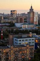 above view of residential district photo