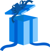 present box colored modern 3d png