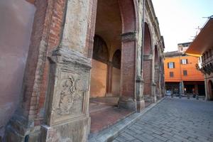 medieval portico - arcade in Bologna photo