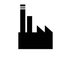 Factory pictogram vector
