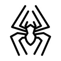 diseño de icono de araña vector