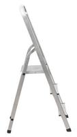 short metal ladder isolated on white photo