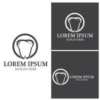 Dental logo Template vector illustration