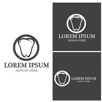 Dental logo Template vector illustration