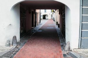 gateway to old quarter konventa seta in Riga photo