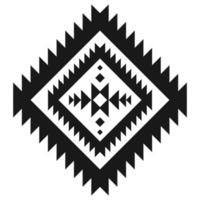 arte de patrones étnicos geométricos. estilo americano, mexicano. ornamento tribal azteca de fondo. diseño para tela, ropa, textil, logo, símbolo. vector