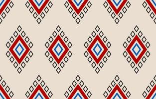 patrón geométrico étnico sin costuras en tribal. estilo americano, mexicano. estampado de adornos de arte azteca. vector