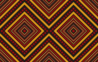 Fabric Mexican style. Geometric ethnic seamless pattern in tribal. Aztec art ornament print. vector