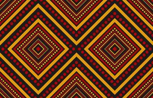 Fabric Mexican style. Geometric ethnic seamless pattern in tribal. Aztec art ornament print. vector