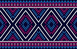 hermosa alfombra ikat art. patrón geométrico étnico sin costuras en tribal. estilo americano, mexicano. vector