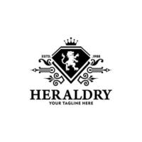 Heraldry Logo Collection Vector Template