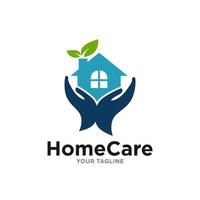 House Care Center Logo Template vector