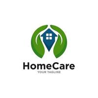 House Care Center Logo Template vector