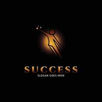 Success Icon Vector Logo Template Illustration Design