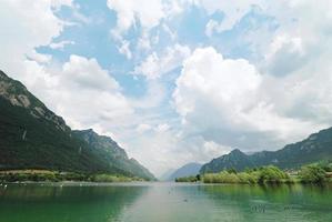 lago d idro lake, Lombardy, Italy photo