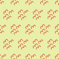 Drawn doodle pattern. Pattern for wrapping paper, scrapbooking, wallpaper, Christmas decor. vector