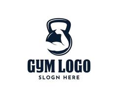 Creative Fitness Gym Logo Design Template. Emblem, Design concept, Creative Symbol, Icon vector