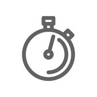 Stopwatch icon. Perfect for timer icon or user interface applications. vector sign and symbol