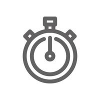 Stopwatch icon. Perfect for timer icon or user interface applications. vector sign and symbol