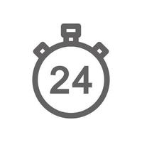 Stopwatch icon. Perfect for timer icon or user interface applications. vector sign and symbol
