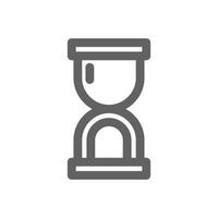 Hourglass icon. Perfect for timer icon or user interface applications. vector sign and symbol