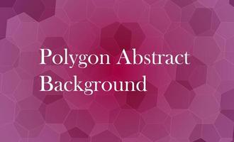 The polygon background vector