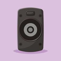 Speaker Vector Icon Illustration. Loudspeaker Vector. Flat Cartoon Style Suitable for Web Landing Page, Banner, Flyer, Sticker, Wallpaper, Background