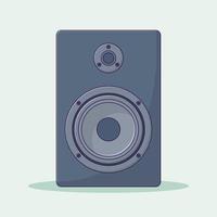 Speaker Vector Icon Illustration. Loudspeaker Vector. Flat Cartoon Style Suitable for Web Landing Page, Banner, Flyer, Sticker, Wallpaper, Background