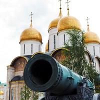 Tsar Cannon and Dormition Cathedral, Moscow photo