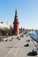 Kremlin Embankment in Moscow photo