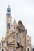 statue of Pierre Corneille in Paris photo