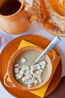 Ferrara soup with warm croutons photo