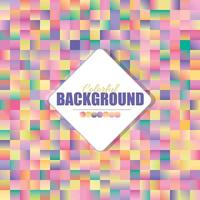 Abstract seamless mosaic background. colorful squares background. Colorful Gradient Background vector