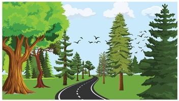 illustration vector design landscape