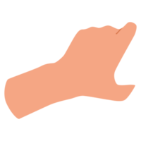 Hand body gesture ATL png