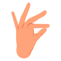 Hand body gesture ATL png