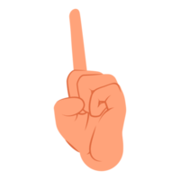 Hand body gesture ATL png