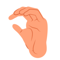 Hand body gesture ATL png