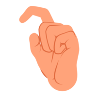 Hand body gesture ATL png