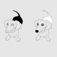 dogs similar to each other vector