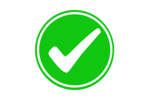 grünes Häkchen-Symbol mit Kreis, Kontrollkästchen, Checklisten-Kreisrahmen, Png-Checkbox-Symbolzeichen png