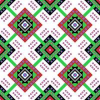 seamless fabric pattern from geometric shapes For making carpets, silks, floor coverings, embroidery vector