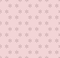 Vector seamless pattern of simple geometric shapes. Repeating endless ornament